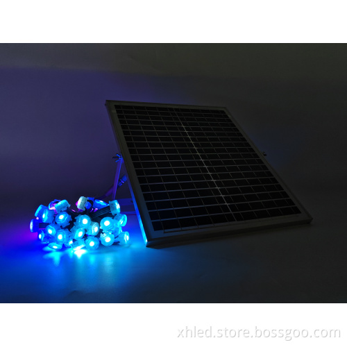 DC12V Solar Energy Christmas Outdoor Decoration Pixel LED Eave Lights